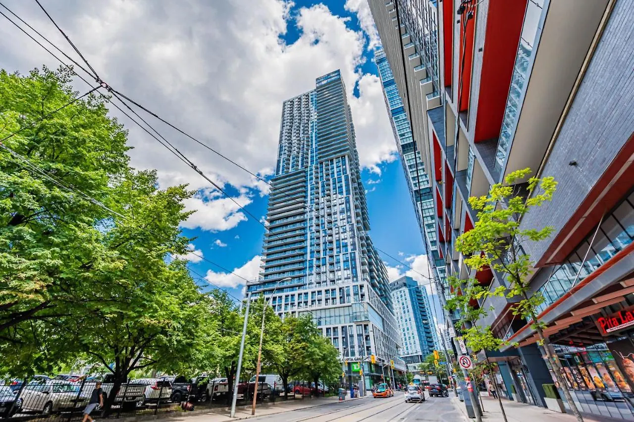 تورونتو Luxury 2 Bedroom Condo High Floor Close To Eaton Center